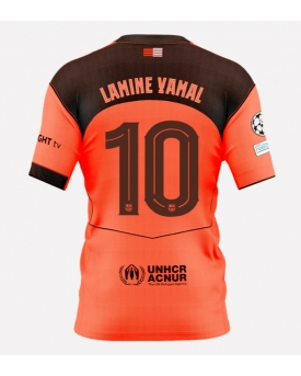 Billige Fotballdrakt Barcelona Lamine Yamal #10 Replika Tredjedrakt 2025-26 Kortermet Billige Fotballdrakt Barcelona Lamine Yamal #10 Replika Tredjedrakt 2025-26 Kortermet